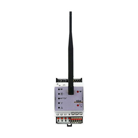 Watteco Triphas'O LoRaWAN energy meter for non-intrusive three-phase electrical monitoring in industrial and commercial buildings.