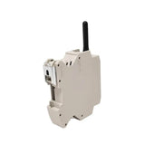 AdvanGrid Gridmate LoRaWAN 3-Phase Energy Monitoring Sensor with DIN Rail Mounting and Split-Core Current Transformers for Industrial Sub-Metering.