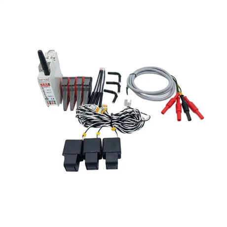 AdvanGrid Gridmate LoRaWAN 3-Phase Energy Monitoring Sensor with DIN Rail Mounting and Split-Core Current Transformers for Industrial Sub-Metering.