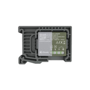 MClimate 16A Dry Switch LoRaWAN miniature relay for smart home automation and high-load switching in European wall boxes.