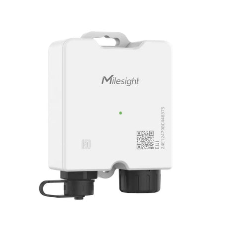 Milesight TS201 LoRaWAN Temperature Sensor with DS18B20 Probe, IP67 Waterproof Enclosure and NFC Configuration for Cold Chain and Industrial Monitoring.