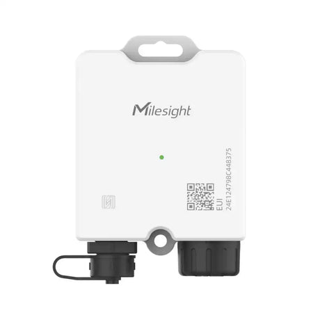 Milesight TS201 LoRaWAN Temperature Sensor with DS18B20 Probe, IP67 Waterproof Enclosure and NFC Configuration for Cold Chain and Industrial Monitoring.