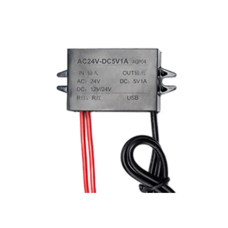 Milesight PC24051 AC/DC-DC Power Converter Kit with 5V 1A USB Type-C Output for TS301, TS302 and UC100 LoRaWAN Sensor Mains Power Supply.