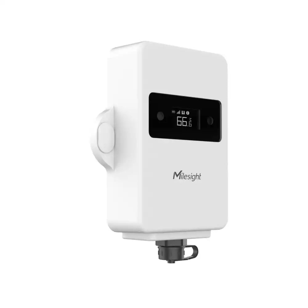 Milesight TS602 IP67 LTE Cat.1 Temperature and Humidity Sensor with OLED Display, PT100 Probe Support, and NFC Configuration for Cold Chain and Industrial IoT.
