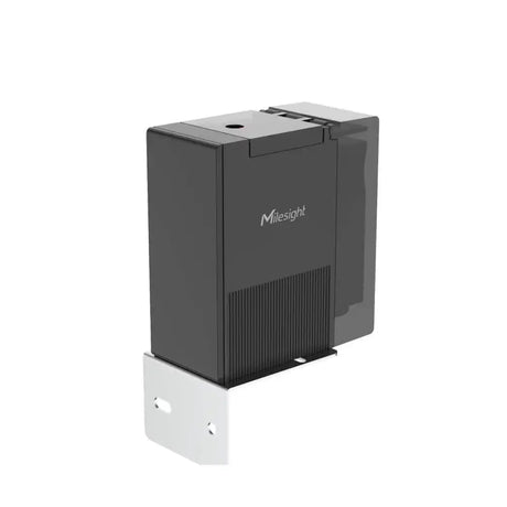 Milesight VS361 IP65 Storefront Footfall Sensor with Infrared Diffuse Reflective Technology and PoE Power for Outdoor Retail Traffic Counting.