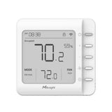 Milesight WT211 LoRaWAN smart HVAC thermostat with 4.2-inch LCD for 24VAC systems