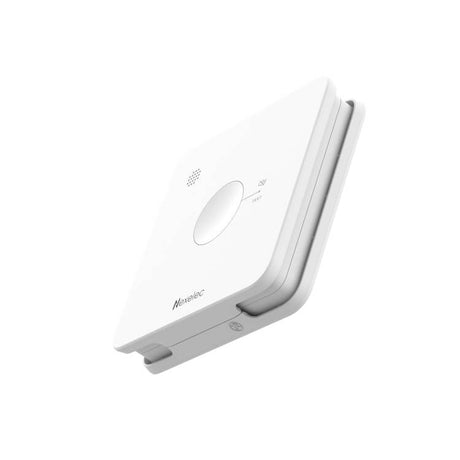 Nexelec Origin connected LoRaWAN smoke detector with 10-year battery life and photoelectric sensing technology.