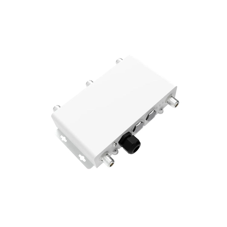 RAK7240v2 WisGate Edge Prime professional outdoor 16-channel LoRaWAN gateway with metal IP65 enclosure and multi-backhaul support.
