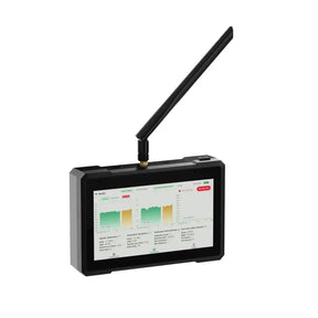 RAKwireless RAK7590 Handheld LoRaWAN Field Tester Pad with 7-inch LCD, Built-in GPS, Heatmap Visualisation and 20000mAh Battery for Network Coverage Testing.