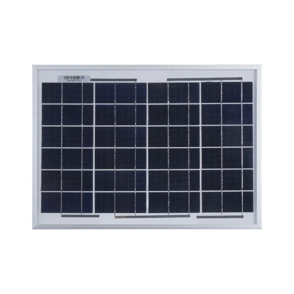 Seeed Studio PV-12W 12W Monocrystalline Solar Panel with Aluminium Mounting Bracket, 6-Pin Waterproof Connector and 1.5m Cable for Off-Grid Outdoor IoT Power Supply.