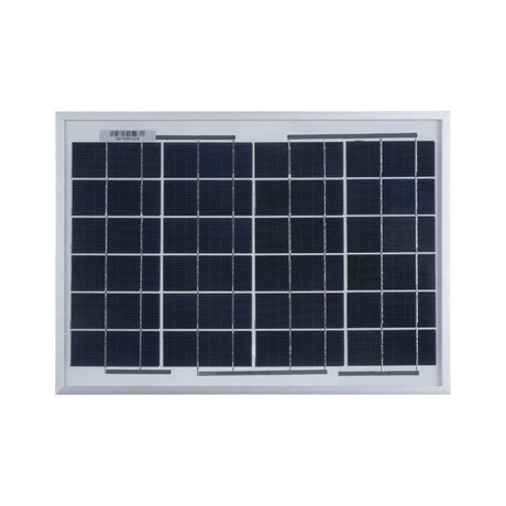 Seeed Studio PV-12W 12W Monocrystalline Solar Panel with Aluminium Mounting Bracket, 6-Pin Waterproof Connector and 1.5m Cable for Off-Grid Outdoor IoT Power Supply.