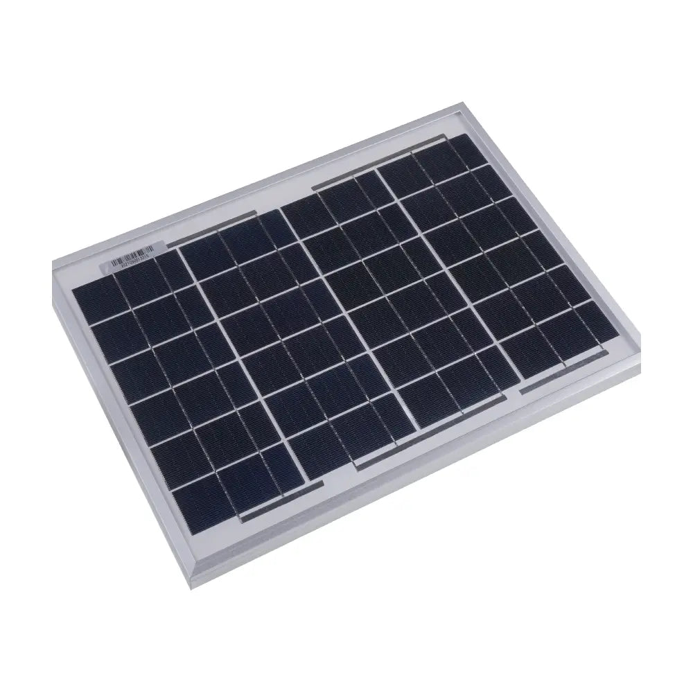 Seeed Studio PV-12W 12W Monocrystalline Solar Panel with Aluminium Mounting Bracket, 6-Pin Waterproof Connector and 1.5m Cable for Off-Grid Outdoor IoT Power Supply.