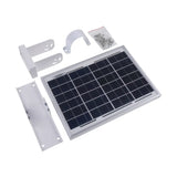 Seeed Studio PV-12W 12W Monocrystalline Solar Panel with Aluminium Mounting Bracket, 6-Pin Waterproof Connector and 1.5m Cable for Off-Grid Outdoor IoT Power Supply.