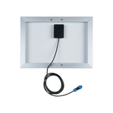 Seeed Studio PV-12W 12W Monocrystalline Solar Panel with Aluminium Mounting Bracket, 6-Pin Waterproof Connector and 1.5m Cable for Off-Grid Outdoor IoT Power Supply.