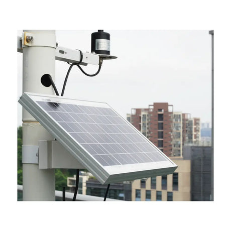 Seeed Studio PV-12W 12W Monocrystalline Solar Panel with Aluminium Mounting Bracket, 6-Pin Waterproof Connector and 1.5m Cable for Off-Grid Outdoor IoT Power Supply.