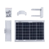 Seeed Studio PV-12W 12W Monocrystalline Solar Panel with Aluminium Mounting Bracket, 6-Pin Waterproof Connector and 1.5m Cable for Off-Grid Outdoor IoT Power Supply.
