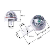 Seeed Studio RG-15 solid-state optical rain gauge for precision rainfall monitoring with RS-232 and pulse output