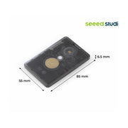 Seeed Studio SenseCAP T1000-E LoRaWAN card tracker with GNSS, Wi-Fi, and Bluetooth positioning, SOS button, and IP65 protection