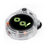 Seeed Studio SenseCAP Watcher W1-A Physical AI Agent with Transparent Enclosure, ESP32-S3, Himax HX6538 AI Chip, 120° Camera, Touchscreen, Wi-Fi and Bluetooth for Smart Space Monitoring.