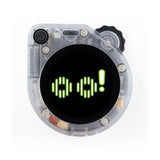 Seeed Studio SenseCAP Watcher W1-A Physical AI Agent with Transparent Enclosure, ESP32-S3, Himax HX6538 AI Chip, 120° Camera, Touchscreen, Wi-Fi and Bluetooth for Smart Space Monitoring.