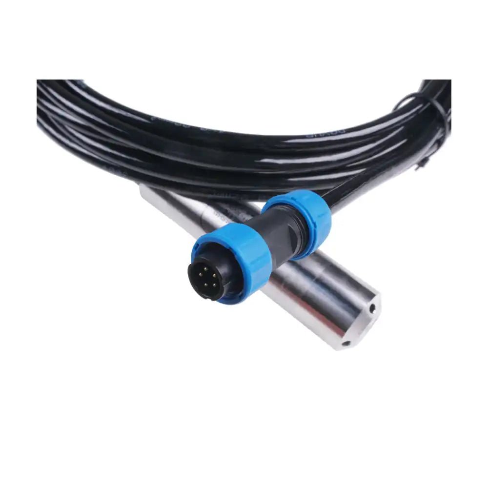 Seeed Studio S-YW-01B Industrial Submersible Liquid Level Sensor with RS485 Modbus-RTU Output, IP68 Rating, 316L Stainless Steel Probe and 5.3m Waterproof Cable.