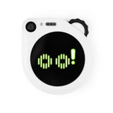 Seeed Studio SenseCAP Watcher W1-B Physical AI Agent with White Enclosure, ESP32-S3, Himax HX6538 AI Chip, 120° Camera, Touchscreen, Wi-Fi and Bluetooth for Smart Space Monitoring.