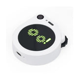 Seeed Studio SenseCAP Watcher W1-B Physical AI Agent with White Enclosure, ESP32-S3, Himax HX6538 AI Chip, 120° Camera, Touchscreen, Wi-Fi and Bluetooth for Smart Space Monitoring.