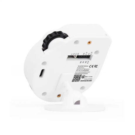 Seeed Studio SenseCAP Watcher W1-B Physical AI Agent with White Enclosure, ESP32-S3, Himax HX6538 AI Chip, 120° Camera, Touchscreen, Wi-Fi and Bluetooth for Smart Space Monitoring.